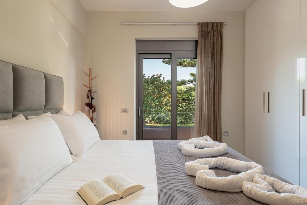 Villa Enny, 3 Bd With Private Heated Pool Agia  Exterior photo