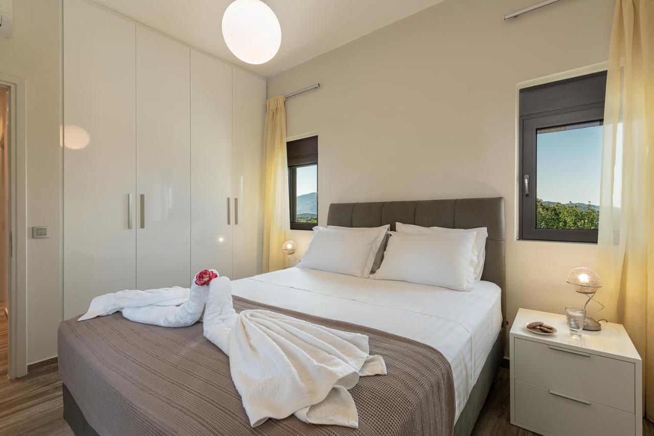Villa Enny, 3 Bd With Private Heated Pool Agia  Exterior photo