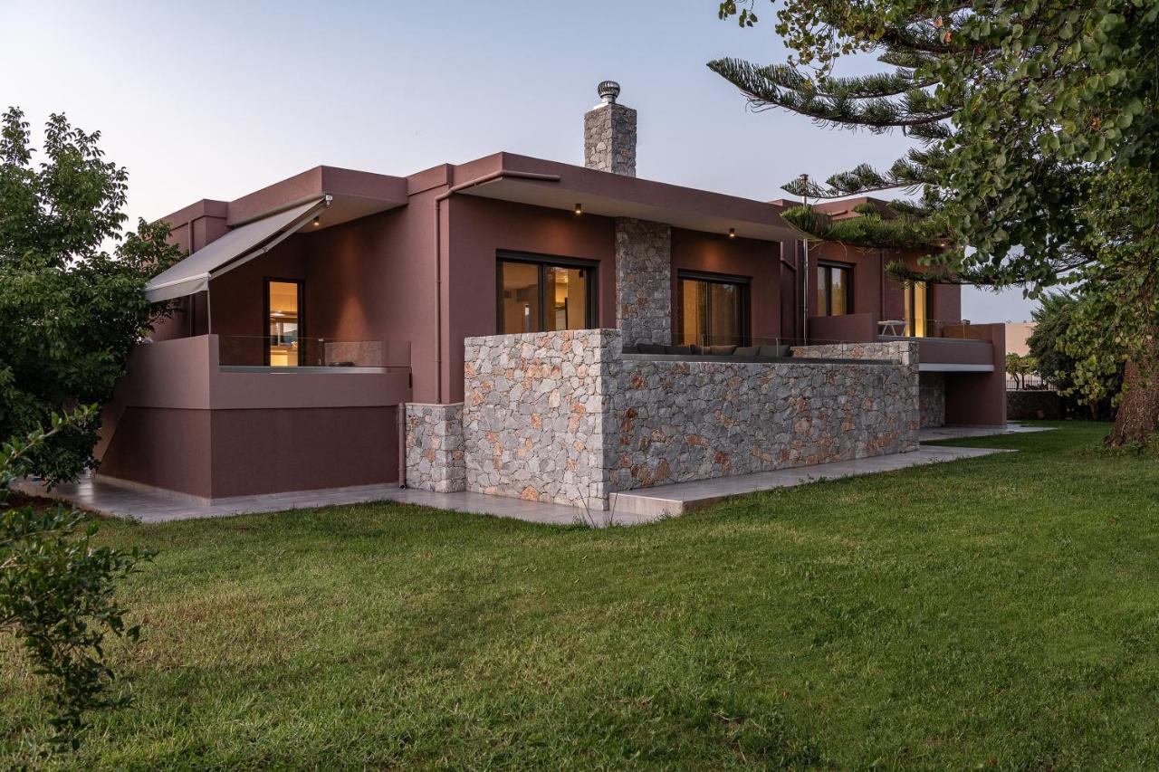Villa Enny, 3 Bd With Private Heated Pool Agia  Exterior photo
